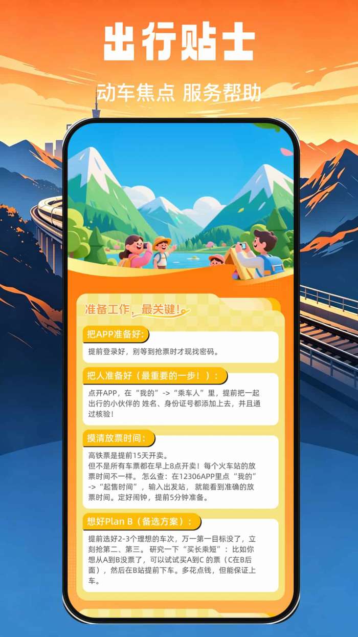 高铁火车票免费秒查查截图