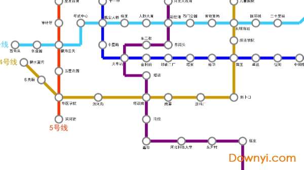 石家庄最新地铁规划图截图