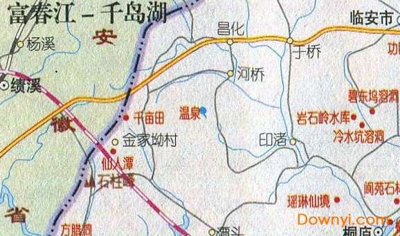 千岛湖景区地图全图截图