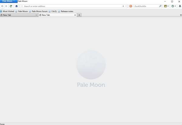 Pale Moon浏览器截图