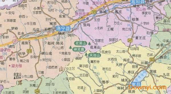 洛阳市区地图高清版截图