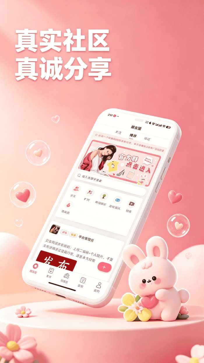 兔扩列截图
