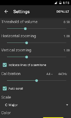 Vocal Pitch Monitor 安卓汉化版截图