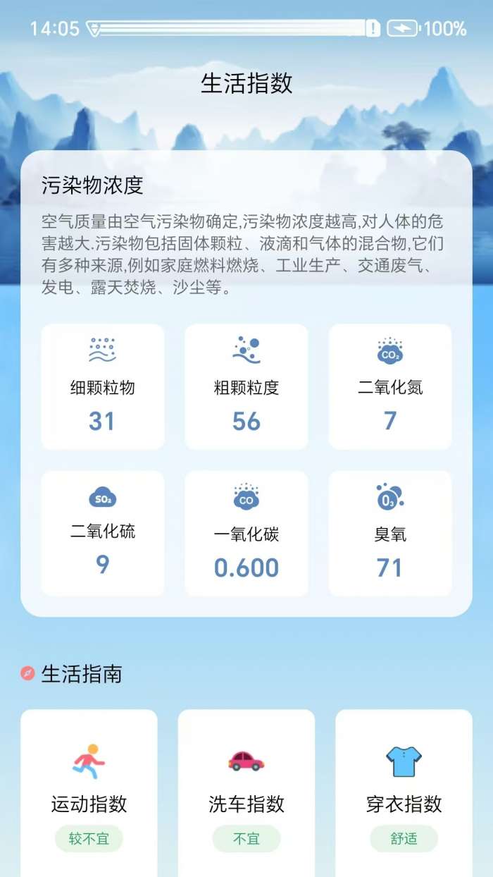 天气小站 纯净版截图