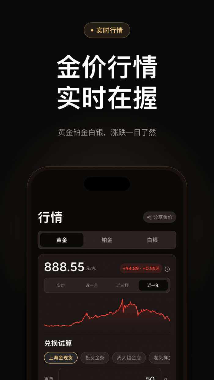 金值记账截图