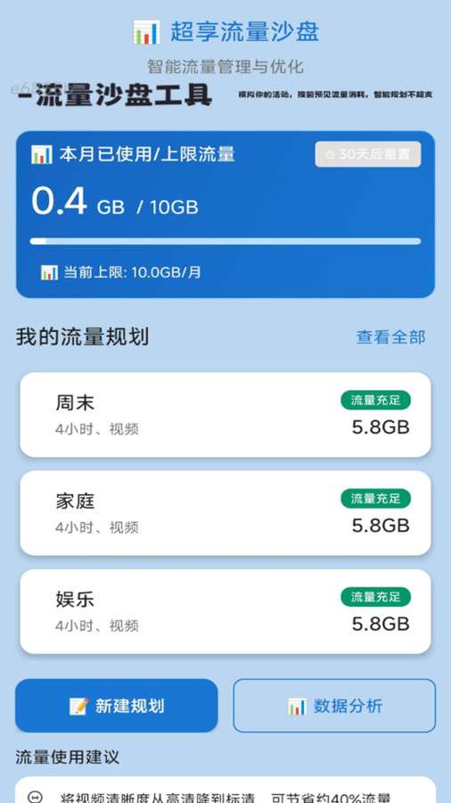 超享流量截图