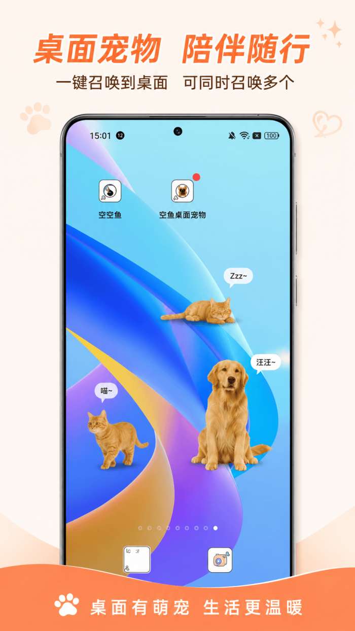空鱼桌面宠物截图