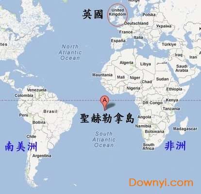 圣赫勒拿岛旅游地图截图