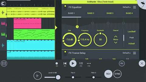 FL studio mobile 音乐编辑软件截图