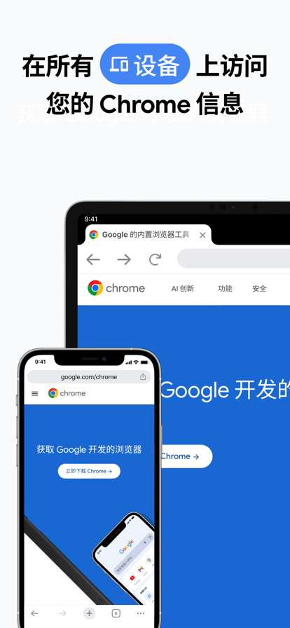 谷歌浏览器 HD版截图