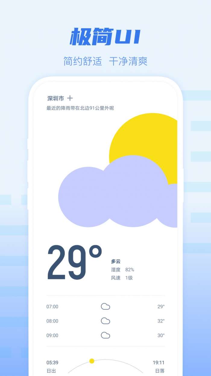 幸运天气截图