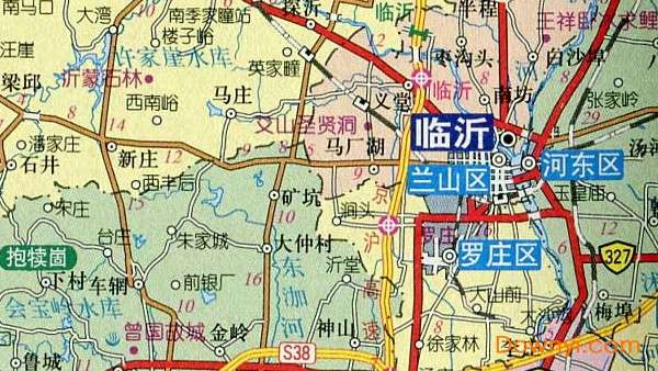 临沂市地图高清版大图截图
