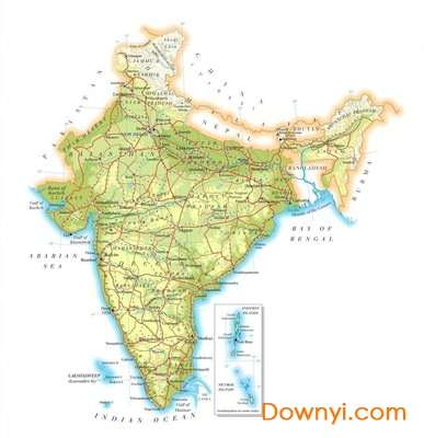 非洲地图素材截图