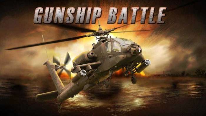 3d直升机炮艇战内购破解版(GUNSHIP BATTLE)截图