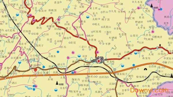 恩施市地图全图高清版截图