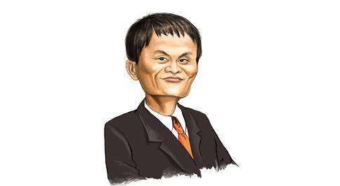 马云喝水QQ表情包 