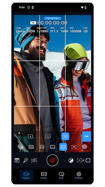 blackmagic camera截图
