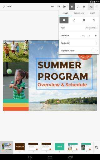 Google幻灯片 手机版截图