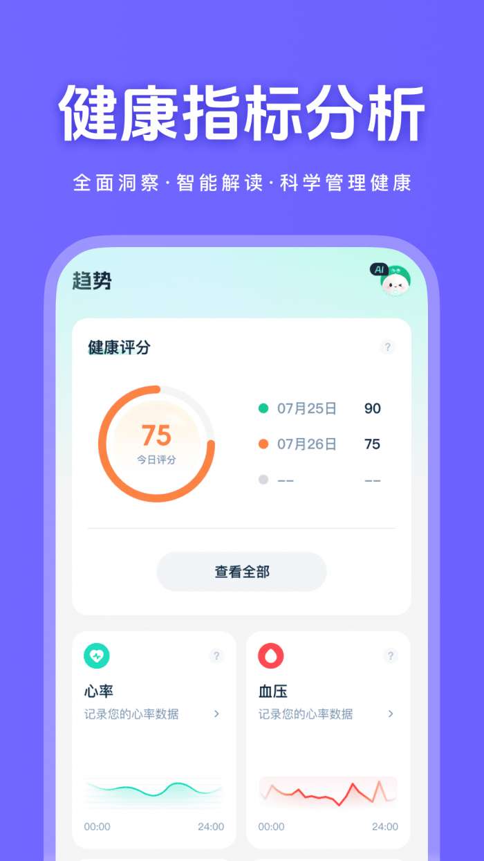 健康快照截图