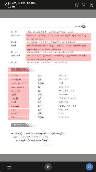 缅甸语语音快速入门截图