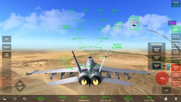 RCS真实空战模拟器截图