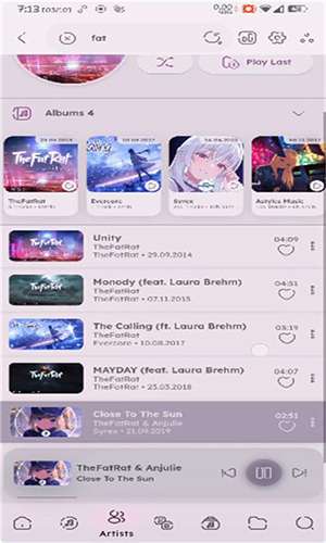 Namida音乐播放器截图