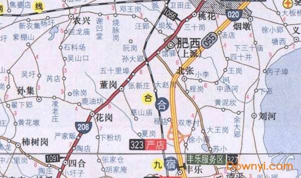 合肥市交通地图最新版截图