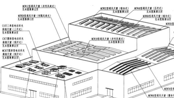 11cj33通风采光天窗图集截图