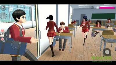 樱花校园模拟器 中文版免费解锁衣服截图