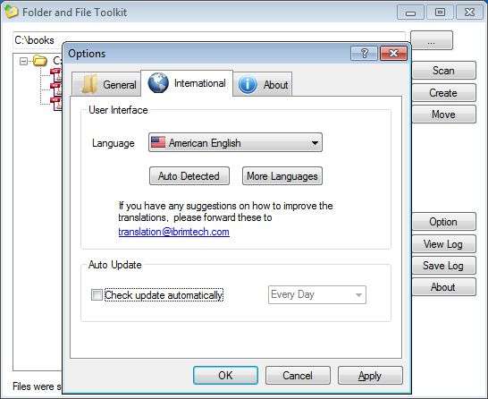 文件整理工具(folderandfiletoolkit)截图