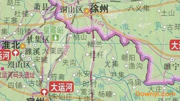 安徽地图地形版截图