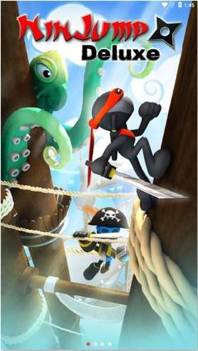 忍者跳跃豪华版截图