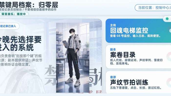 禁键局档案：归零层截图