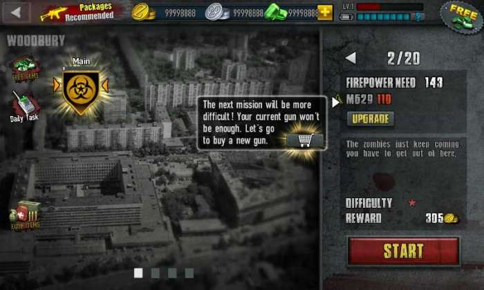 僵尸前线4破解版无限金币无限钻石截图