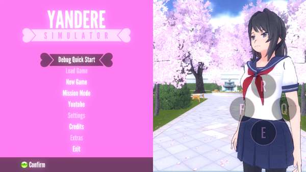 yandere simulator 官方正版截图