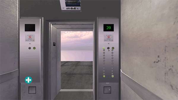 电梯模拟器3D截图