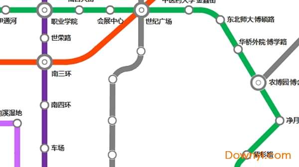 长春地铁规划图2021版截图
