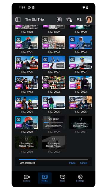 blackmagic camera截图