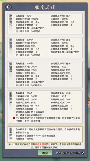 修仙家族模拟器游戏  最新版截图