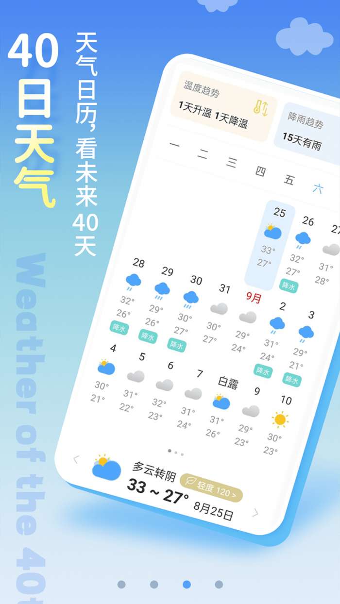清新天气预报 一周7天查查询截图