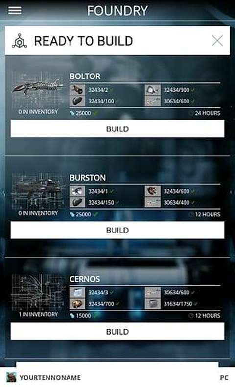 Warframe助手 安卓版截图