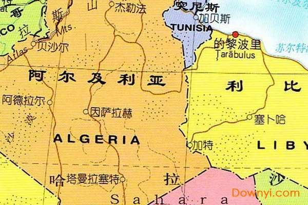 非洲地图高清版大图截图