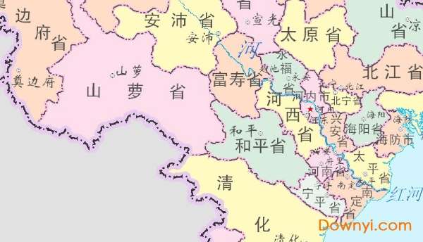 越南地图高清版大图截图