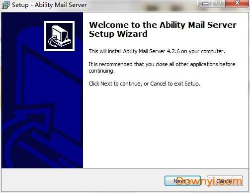 ability mail server(能力邮件服务器)截图