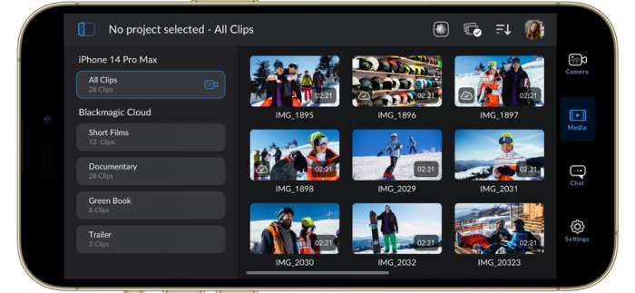 Blackmagic Camera 免费版截图