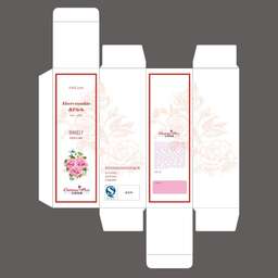 化妆品盒子包装设计草图