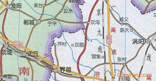 安徽交通地图截图