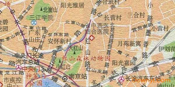 南京市电子地图高清版截图