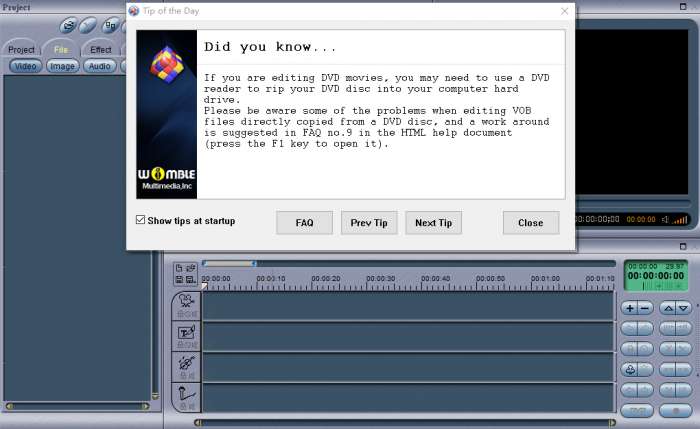 电影魔方(mpeg video wizard dvd)截图