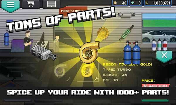 Pixel Car Racer 中文版截图